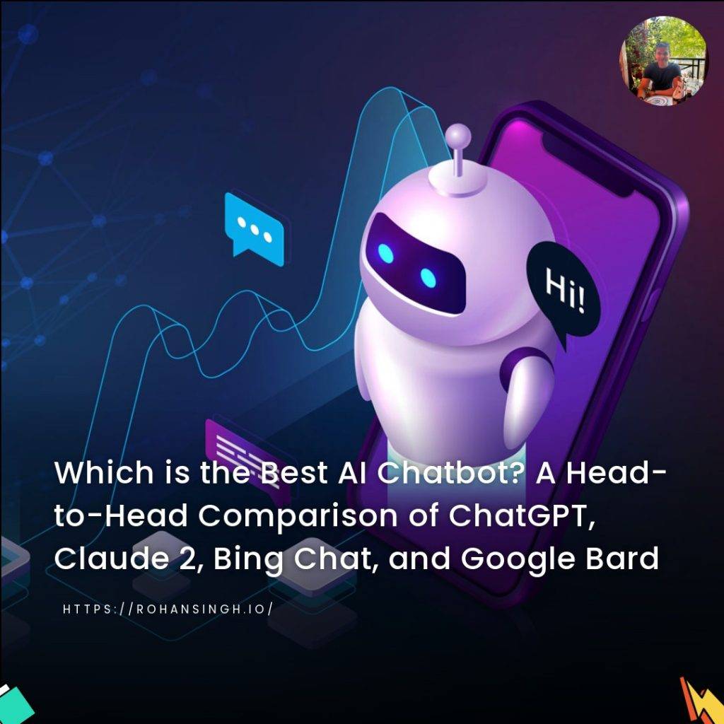 Which is the Best AI Chatbot? A Head-to-Head Comparison of ChatGPT, Claude 2, Bing Chat, and Google Bard