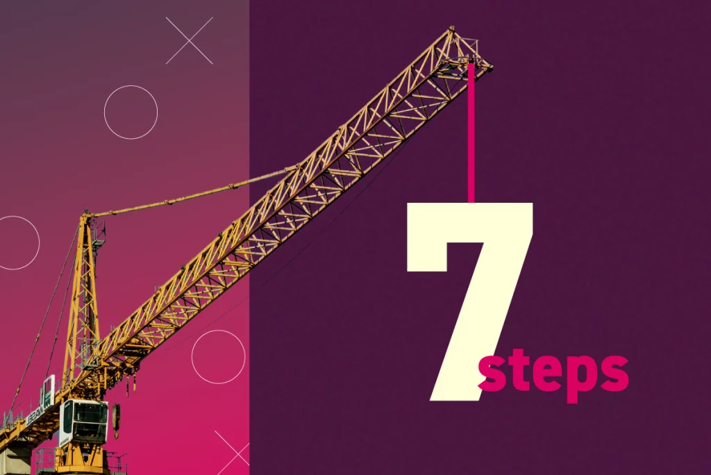 What are the 7 steps of sales strategy?