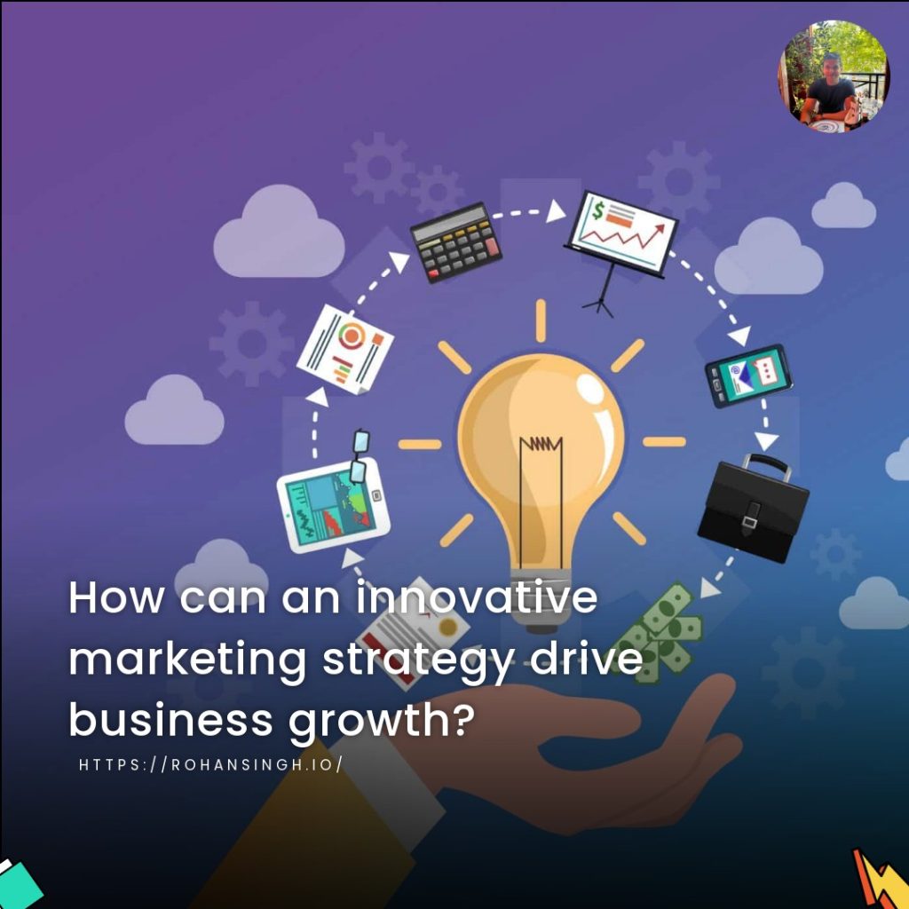 How can an innovative marketing strategy drive business growth?