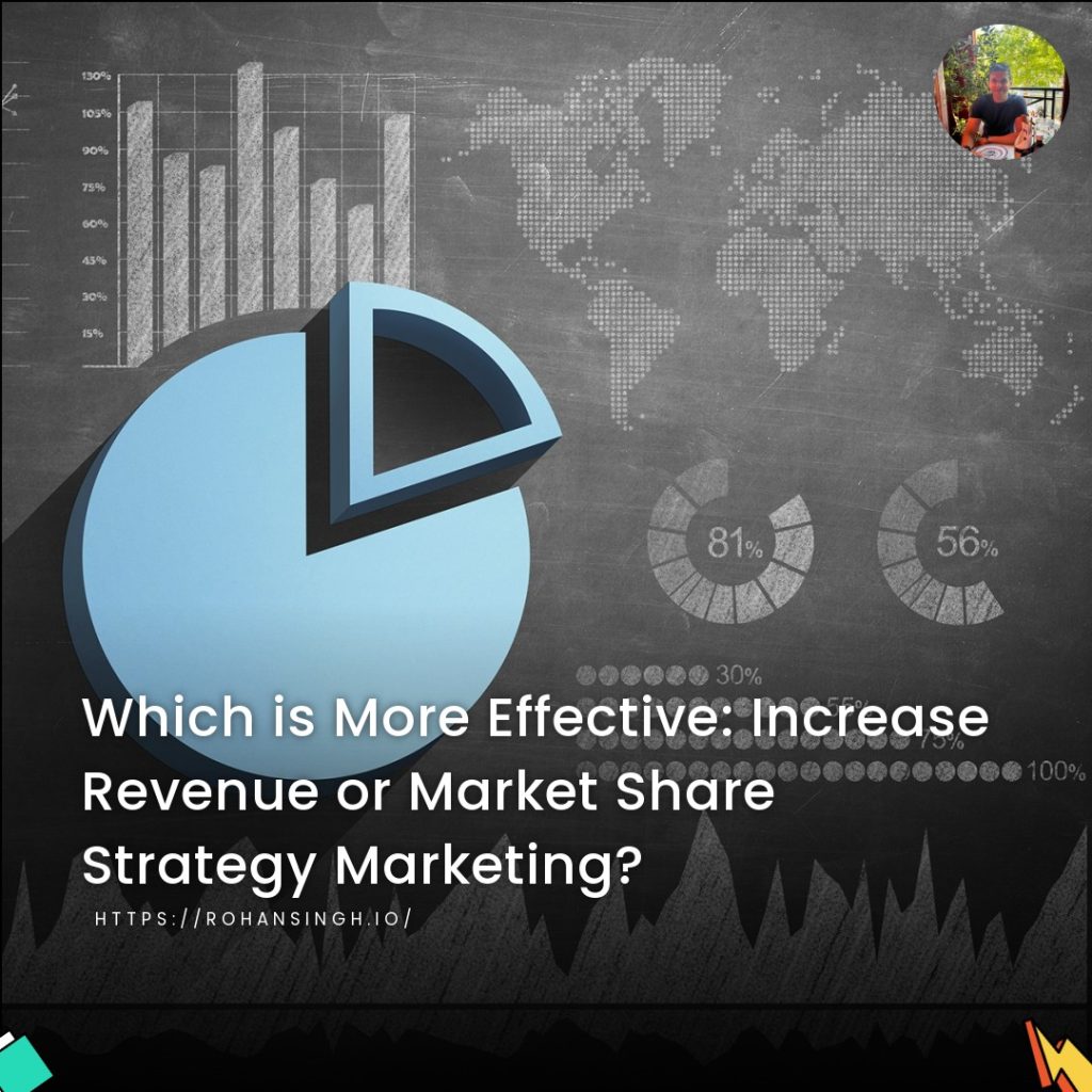 Which is More Effective: Increase Revenue or Market Share Strategy Marketing?