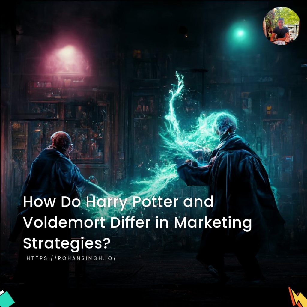 How Do Harry Potter and Voldemort Differ in Marketing Strategies?
