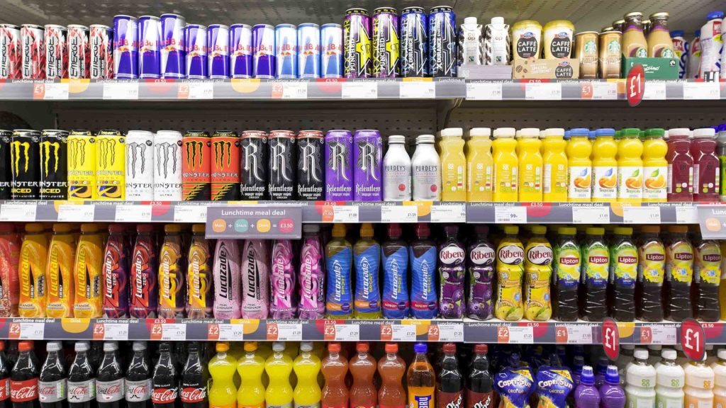 Wide Range of Beverages Marketed by Competitors