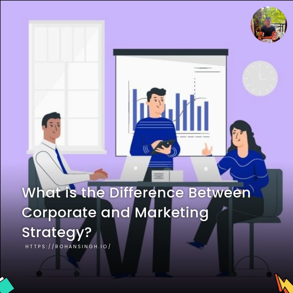 What is the Difference Between Corporate and Marketing Strategy?